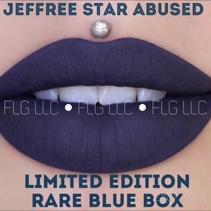 ⭐️Jeffree Star Abused Lip 💋Blue Box Limited Edition